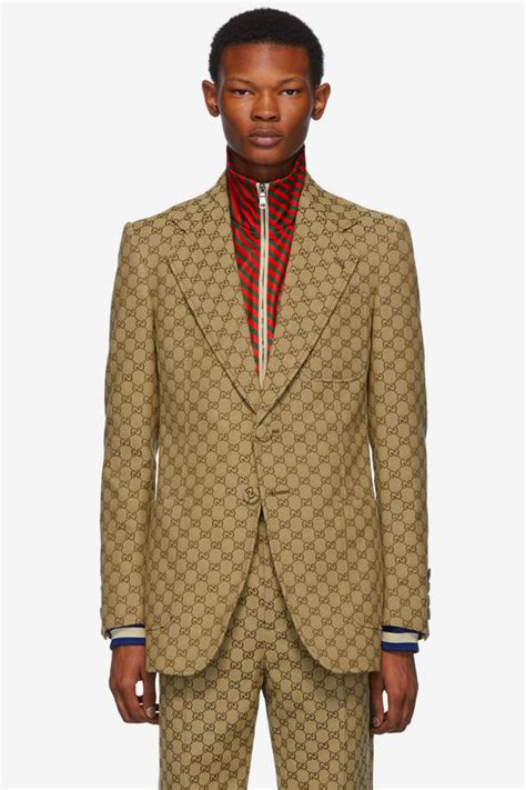 gucci suit jacket mens|Gucci wedding suit.